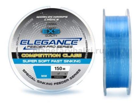 Монофильная леска ELEGANCE FEEDER PRO 150м, 0,16мм, 2,95кг