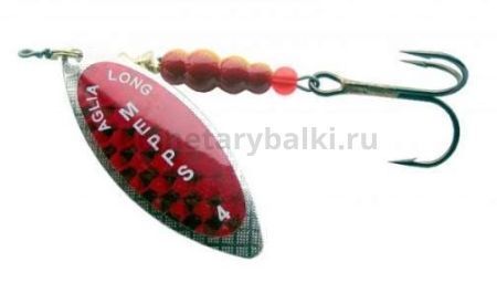 Блесна вращающаяся MEPPS Aglia Longue Redbo №4, 17гр., цвет AG