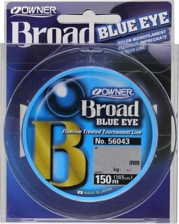 Монофильная леска OWNER Broad Blue Eye 150м, 0,37мм, 11,8кг