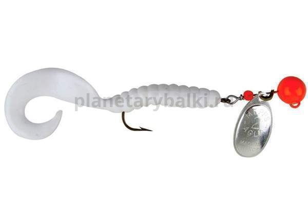 Блесна вращающаяся Mepps AGLIA SPINFLEX 2 14гр., цвет Orange/SILVER/White