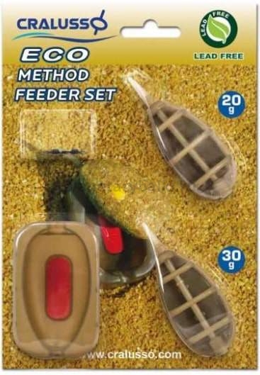 Набор методных кормушек Cralusso Eco method basket set 2шт. + штамп