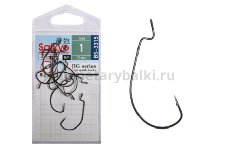 Крючки Saikyo BS-3315 BN №1, 10шт.