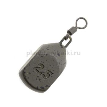 Грузило KORDA Square Pear Swivel 2,5oz, 70гр.