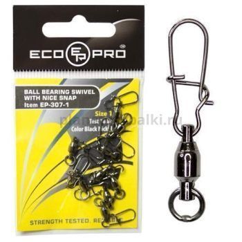Вертлюг ECOPRO с застежкой EP-307-1 10шт