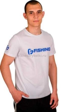 Футболка F-FISHING белая размер S