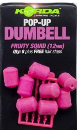 Имитационная приманка KORDA Dumbell Pop-Up Fruity Squid 12мм, 8шт.