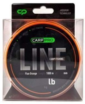 Леска монофильная CARP PRO Fluo Orange 1000м, 0,331мм, 7,5кг
