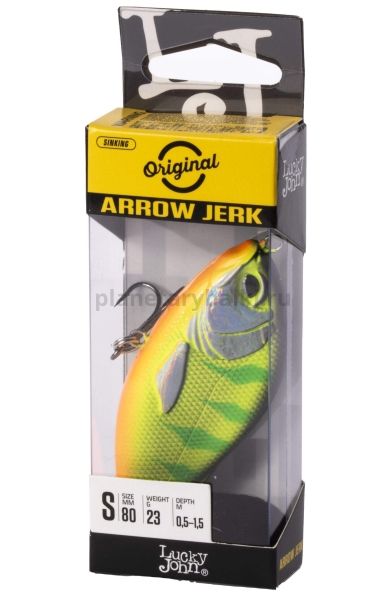 Воблер тонущие Lucky John Original ARROW JERK S 80мм, 23гр., 0,5-1,5м, цвет 018 для рыбалки, Воблер тонущие Lucky John Original ARROW JERK S 80мм, 23гр., 0,5-1,5м, цвет 018 отзывы, Воблер тонущие Lucky John Original ARROW JERK S 80мм, 23гр., 0,5-1,5м, цвет 018 купить, Воблер тонущие Lucky John Original ARROW JERK S 80мм, 23гр., 0,5-1,5м, цвет 018 купить в интернет магазине, Воблер тонущие Lucky John Original ARROW JERK S 80мм, 23гр., 0,5-1,5м, цвет 018 выбрать, Воблер тонущие Lucky John Original ARROW JERK S 80мм, 23гр., 0,5-1,5м, цвет 018 обзор, Воблер тонущие Lucky John Original ARROW JERK S 80мм, 23гр., 0,5-1,5м, цвет 018 купить в розничном магазине