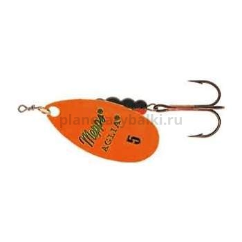Блесна вращающаяся Mepps AGLIA FLUO 5, 13гр., цвет Orange