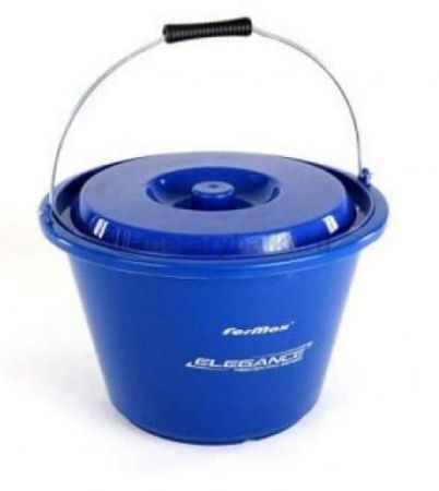 Ведро для прикормки с крышкой ELEGANCE FEEDER PRO 18л