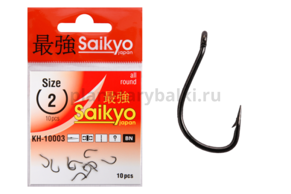 Крючки Saikyo Tanago BN KH-10003 №2, 10шт.