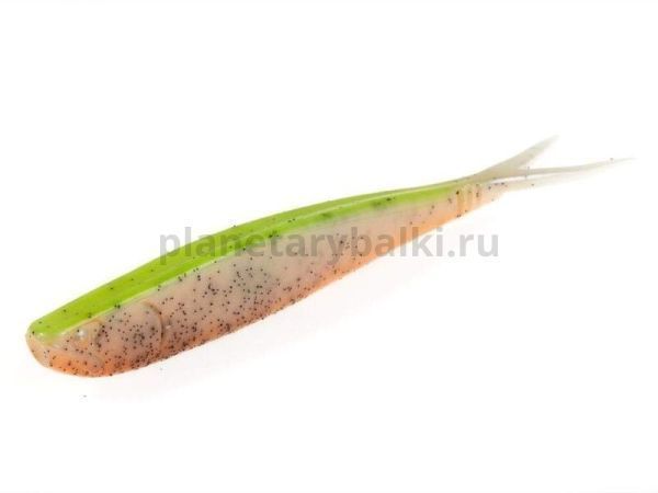 Слаг Lucky John 3D Series SLICK SHAD-V 7.0in 17,8см, цвет 010, 3шт.