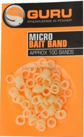 Колечко силиконовое для приманки Guru Bait Bands Small 2мм, 100шт.