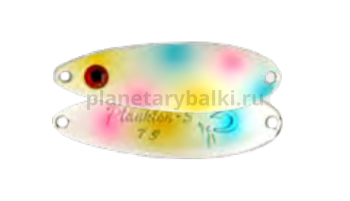 Блесна колеблющаяся LureMax Plankton-S, 40мм, 5гр., цвет 79