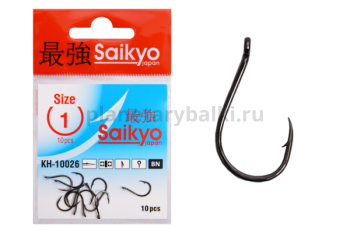 Крючки Saikyo Chinu Ring BN KH-10026 №1, 10шт.
