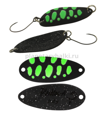 Блесна колеблющаяся LureMax Plankton-A 30мм, 2,8гр., цвет 89