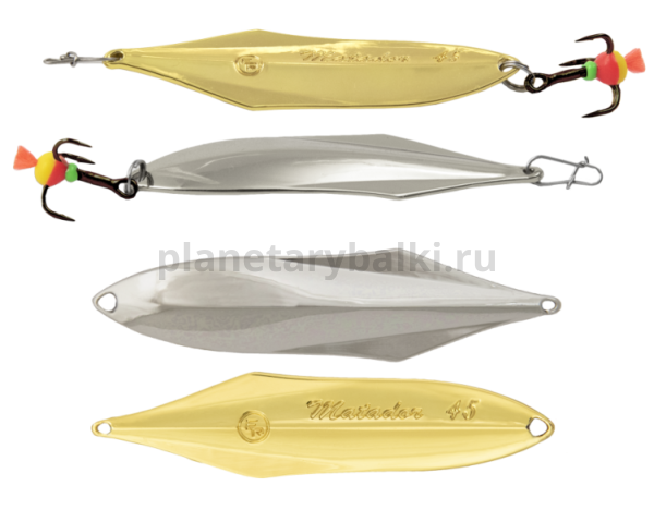 Блесна вертикальная ECOPRO Matador 45мм, 4гр., цвет SG