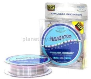 Леска CRALUSSO Navigator Feeder Energy with QSP 200м, 0,18мм, 4,4кг