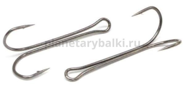 Крючки двойные METSUI EDGE W цвет bln, №2, 50шт.