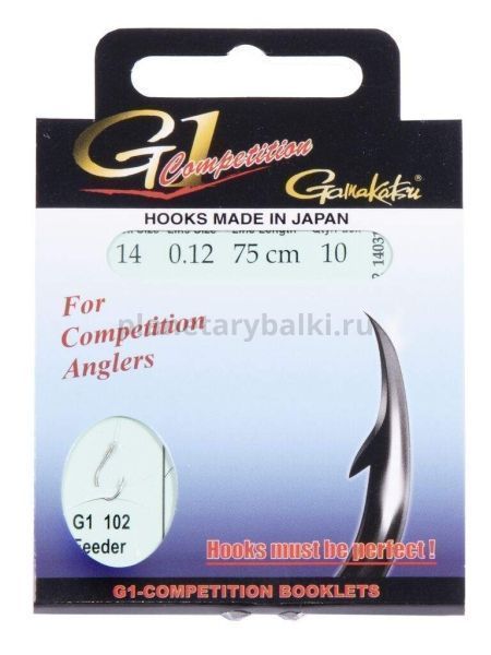 Крючки с поводком Gamakatsu Booklet FEEDER G1-102 №14, 0.12мм, 75см, 10шт. для рыбалки, Крючки с поводком Gamakatsu Booklet FEEDER G1-102 №14, 0.12мм, 75см, 10шт. отзывы, Крючки с поводком Gamakatsu Booklet FEEDER G1-102 №14, 0.12мм, 75см, 10шт. купить, Крючки с поводком Gamakatsu Booklet FEEDER G1-102 №14, 0.12мм, 75см, 10шт. купить в интернет магазине, Крючки с поводком Gamakatsu Booklet FEEDER G1-102 №14, 0.12мм, 75см, 10шт. выбрать, Крючки с поводком Gamakatsu Booklet FEEDER G1-102 №14, 0.12мм, 75см, 10шт. обзор, Крючки с поводком Gamakatsu Booklet FEEDER G1-102 №14, 0.12мм, 75см, 10шт. купить в розничном магазине