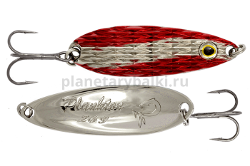 Блесна колеблющаяся LureMax Plankton 64мм, 18гр., цвет 35, White eye