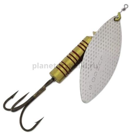 Блесна вращающаяся ILBA LUNGO n/d №1, 3гр., цвет silver