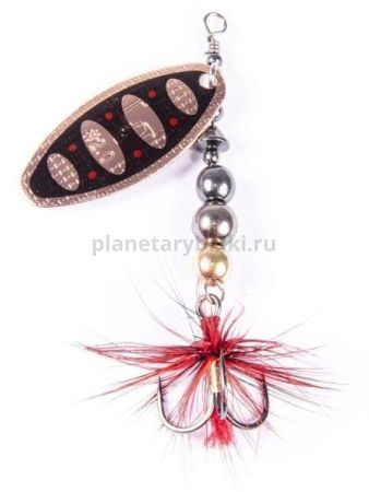 Блесна вращающаяся Lucky John SHELT BLADE №2, 9гр., цвет 006