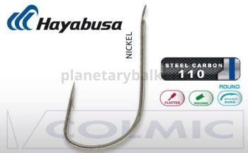 Крючки HAYABUSA HYMM-220 №08 (NI) 15шт