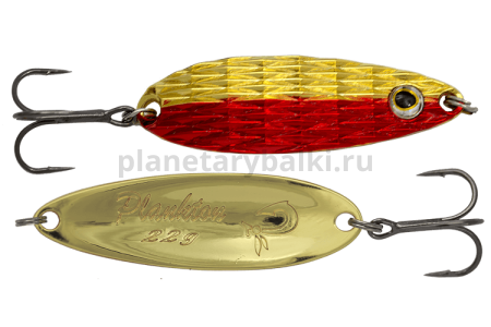 Блесна колеблющаяся LureMax Plankton 68мм, 22гр., цвет 39, White eye