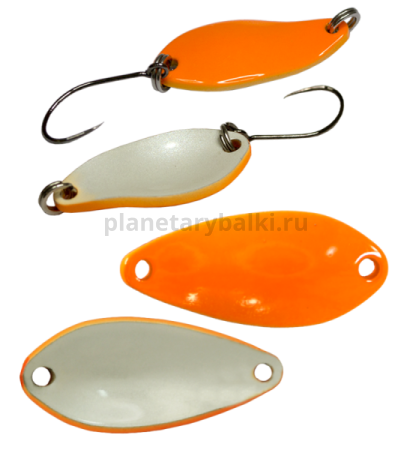 Блесна колеблющаяся LureMax Dotty 25мм, 2,4гр., цвет 14