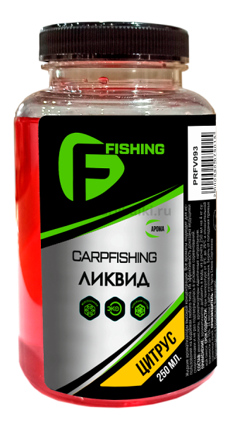 Ликвид F-FISHING CARP Цитрус 250мл (4)
