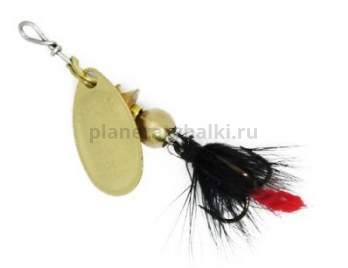 Блесна вращающаяся MEPPS Aglia Mouche Noire №0, 2,5гр., цвет OR