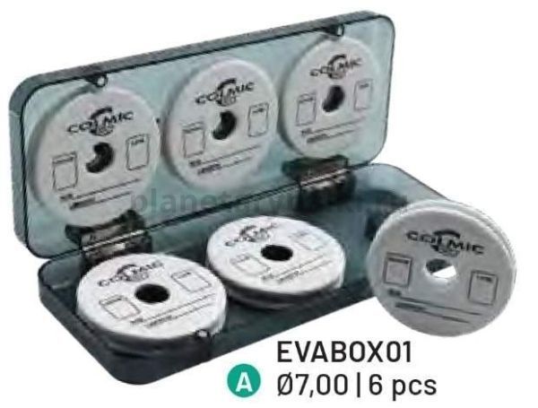 Поводочница COLMIC круглая, диаметр 7см, 23х9см, 6шт.