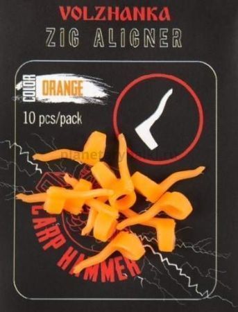 Лентяйка для Зиг Риг Volzhanka Zig Aligner, цвет Orange 10шт.