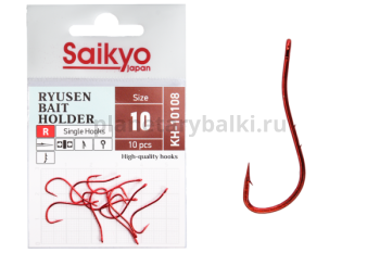 Крючки Saikyo RYUSEN BAIT HOLDER R BN KH-10108 №10, 10шт.