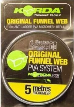 KORDA Сетка PVA запасная Funnel Web Micromesh 5м