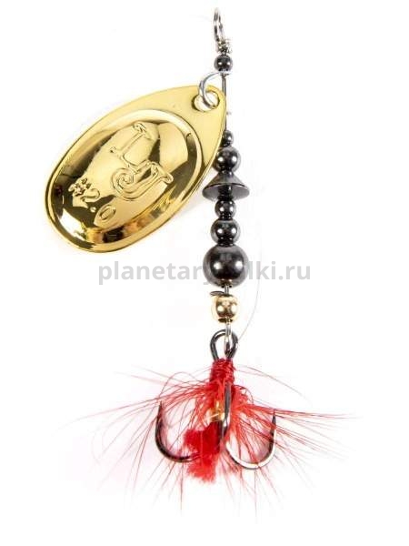 Блесна вращающаяся Lucky John BONNIE BLADE №2, 4.3гр., цвет 012 в блистере