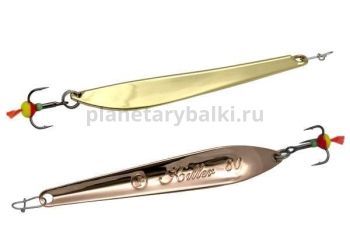 Блесна вертикальная ECOPRO Killer 80мм, 13гр., цвет GC