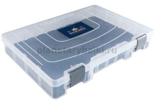 Коробка рыболовная Волжанка 28х19,5х4,5см