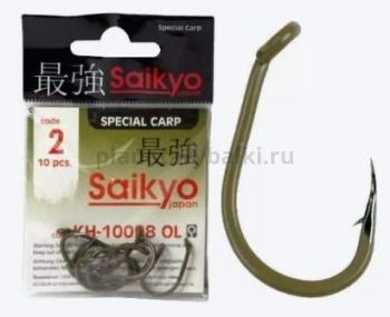 Крючки Saikyo Clever Carp OL KH-10098 №8, 10шт.