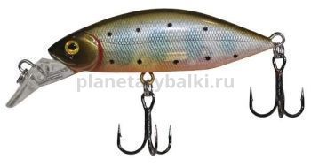 Воблер LureMax CRASH MINNOW 55S, 55мм, 7гр., 0,8-1,4м, цвет 005