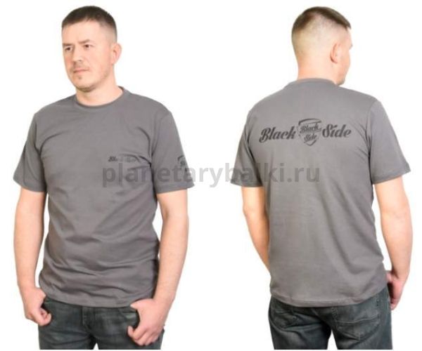 Футболка Black Side серая размер S