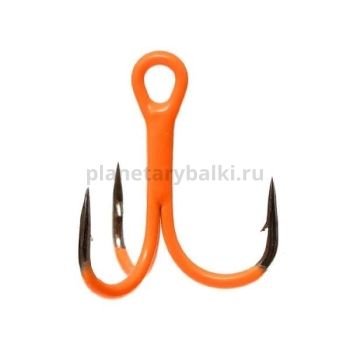 Крючок тройной FLAGMAN Treble hook F36 Orange №14, 5шт.