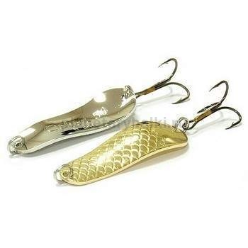 Блесна колеблющаяся Mister Cro КОБРА, 50мм, 10гр., цвет G/S