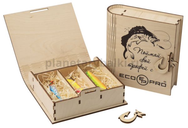 Подарочный набор EcoPro №3 блесны и вибы на судака