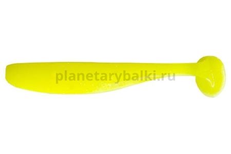Виброхвост LureMax SLIM SHAD 4'' 10см, Chartreuse 05-001, 5шт.