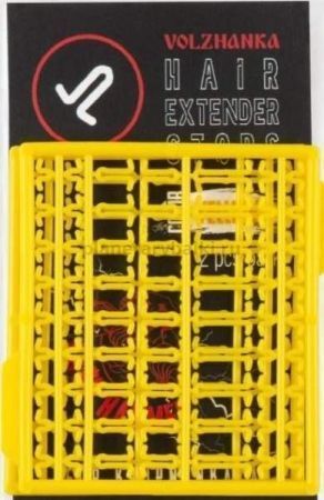 Стопора для бойлов Volzhanka Hair Extender Stops цвет Yellow, 2шт.