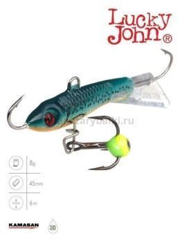 Балансир Lucky John CLASSIC 4.5 с тройником 50мм, 10гр., 53 блистер