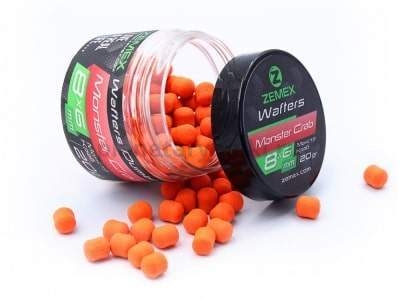Бойлы нейтральные ZEMEX Wafters Dumbells Monster Crab 8х6мм, 20гр.