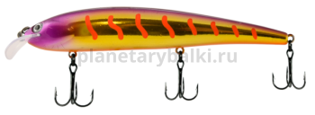 Воблер LureMax BOMBA KILLER 120FDR 120мм, 16,5гр., 1,5-2м, цвет 166